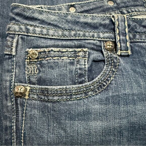 Miss Me 34 JES179SL Skinny comfort Jeans Flap Pocket Embroidered - Picture 5 of 13